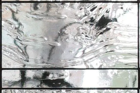 Colourless Stained Glass — example panel